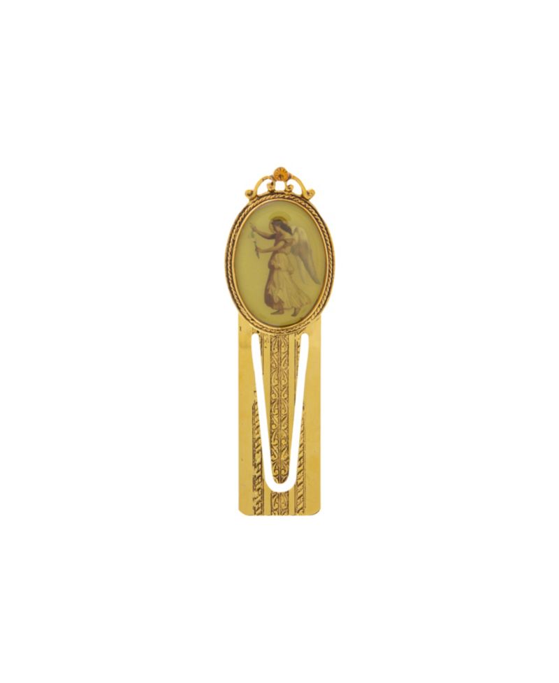 Gold-Tone Annunciation Angel Bookmark