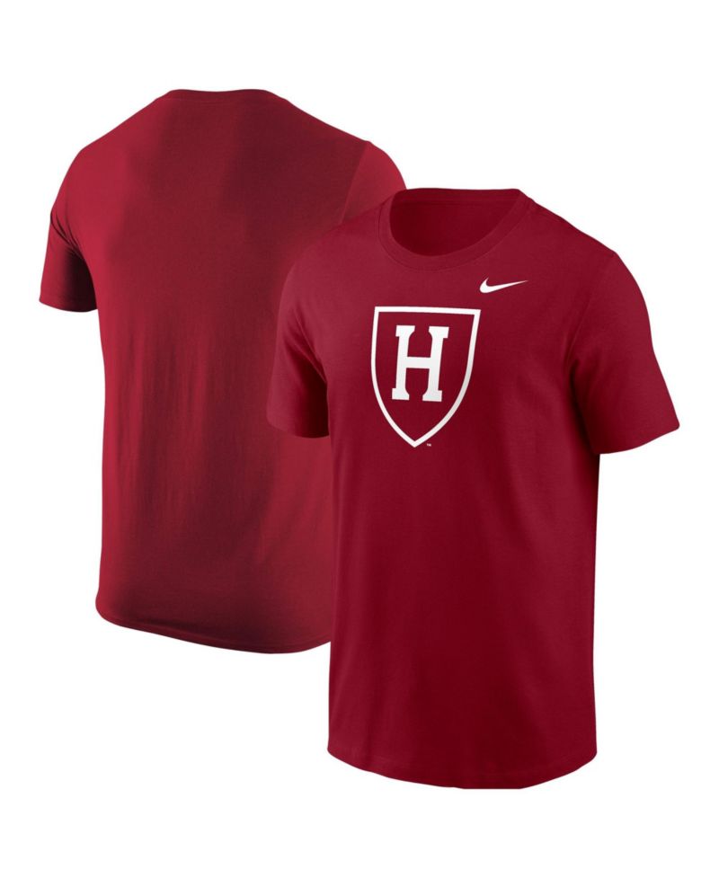 Men's Crimson Harvard Crimson Primary Logo T-Shirt