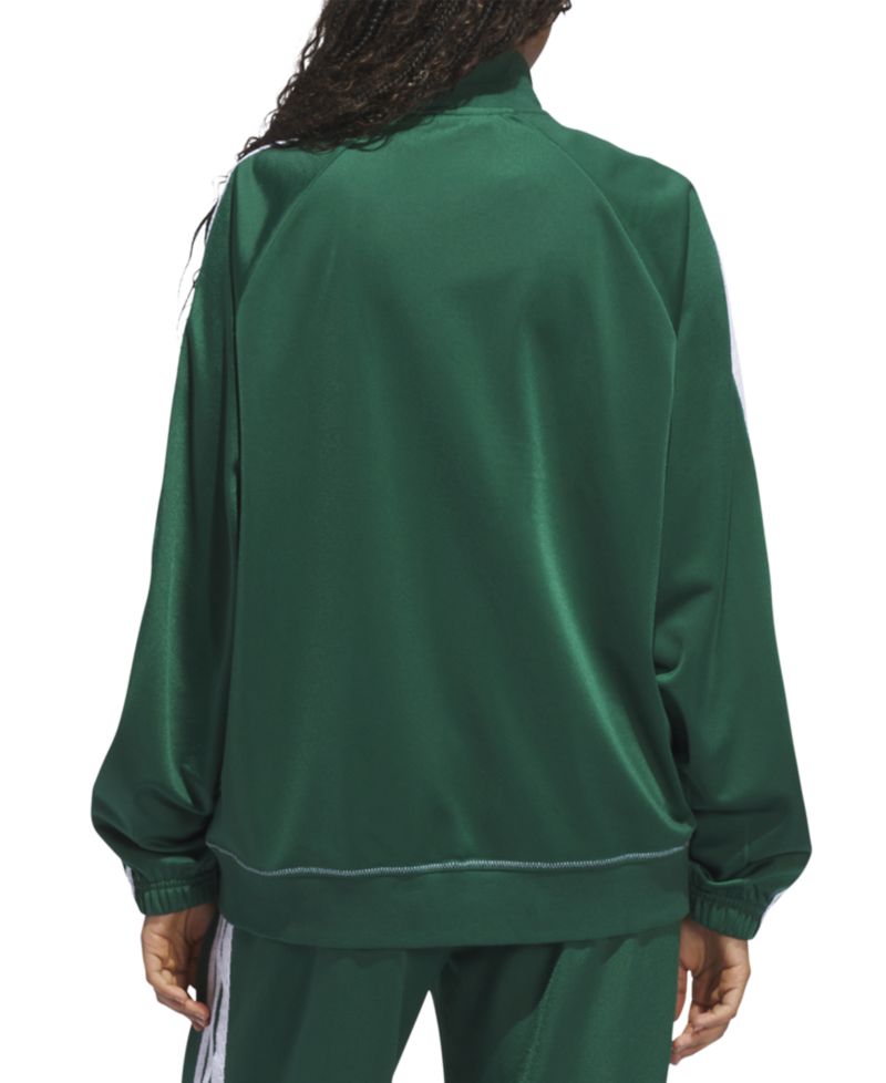 Women's Zip-Front Long-Sleeve Logo Track Jacket