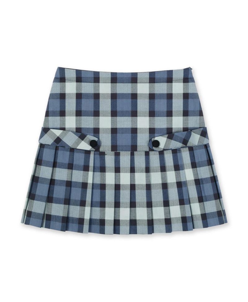 Girls 7-14 Plaid Pleated Skirt