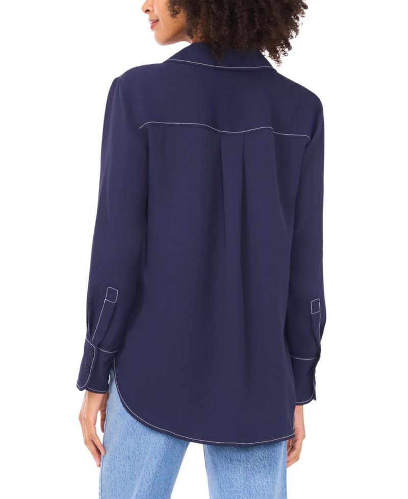 Women's Collared Neck Blouse