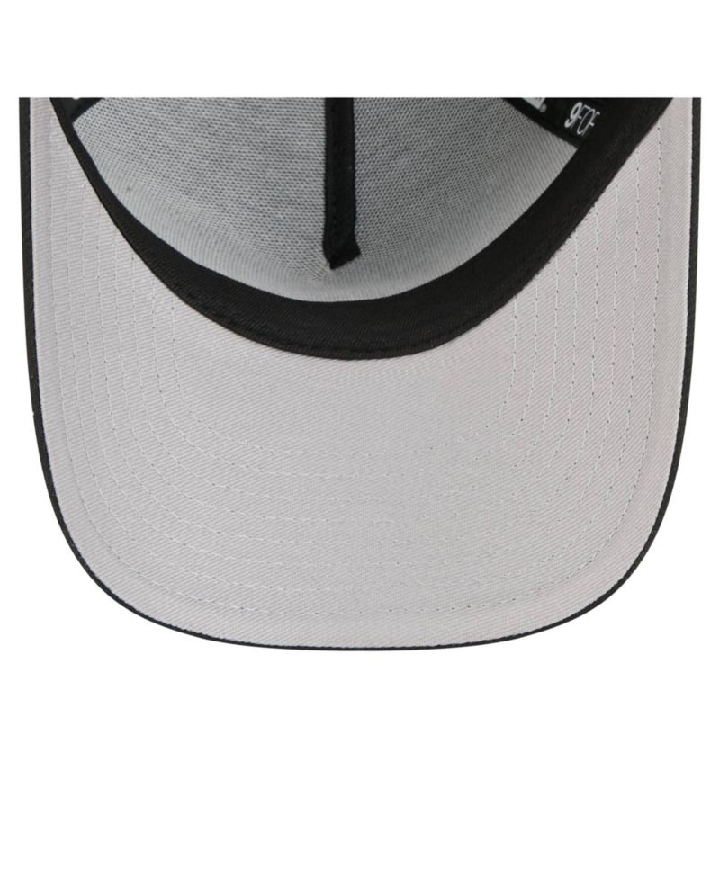 Big Boys and Girls Black Baltimore Ravens 9FORTY A-Frame Adjustable Hat