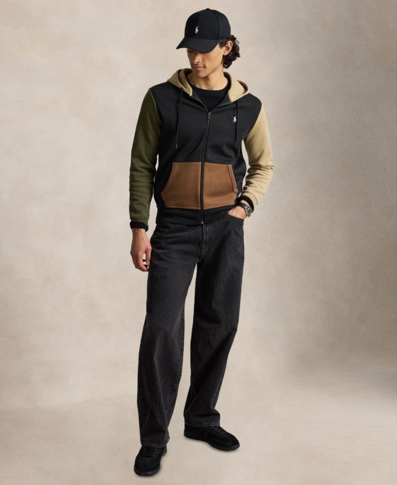 Men's Double-Knit Full-Zip Hoodie