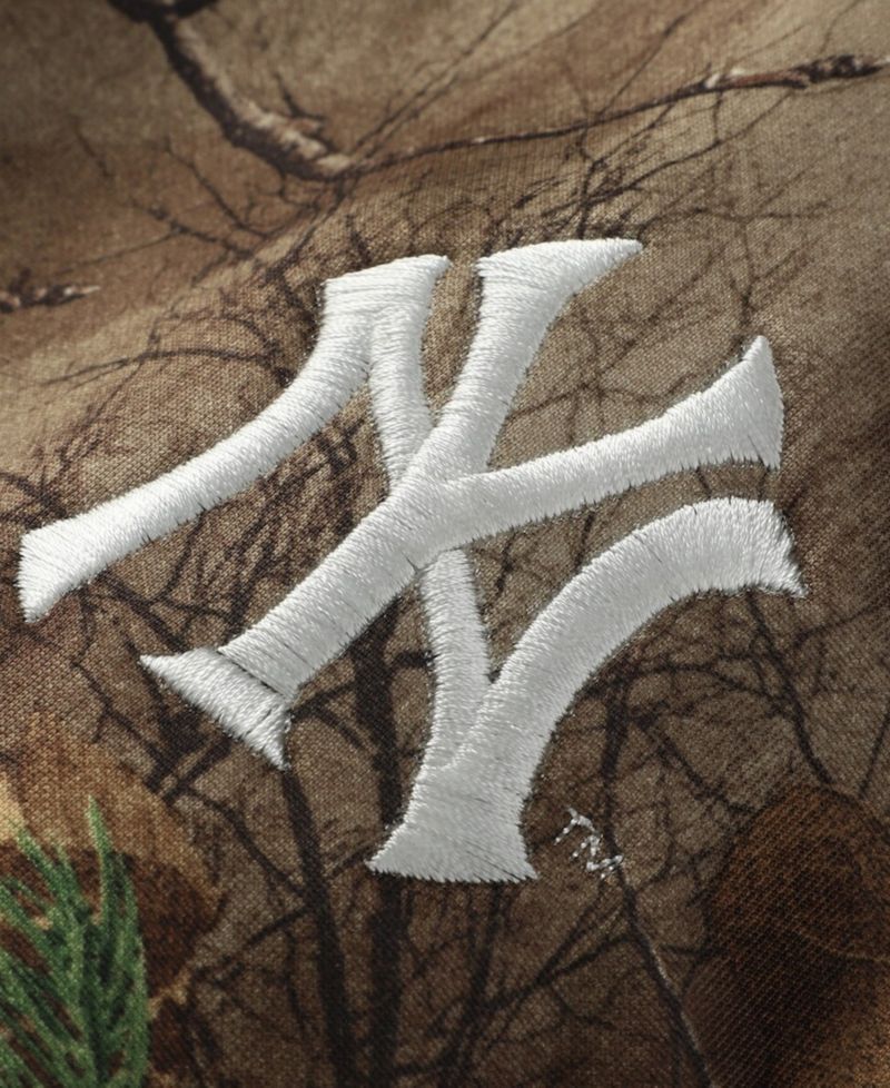 Men's Camo New York Yankees Trophy Realtree Full-Zip Hoodie