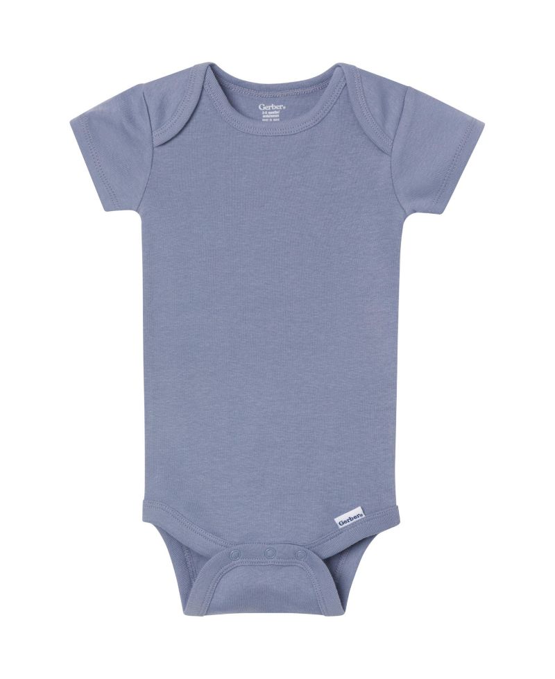 Baby 5-Pack Short Sleeve Bodysuits, Cozy Neutral, 24 Months