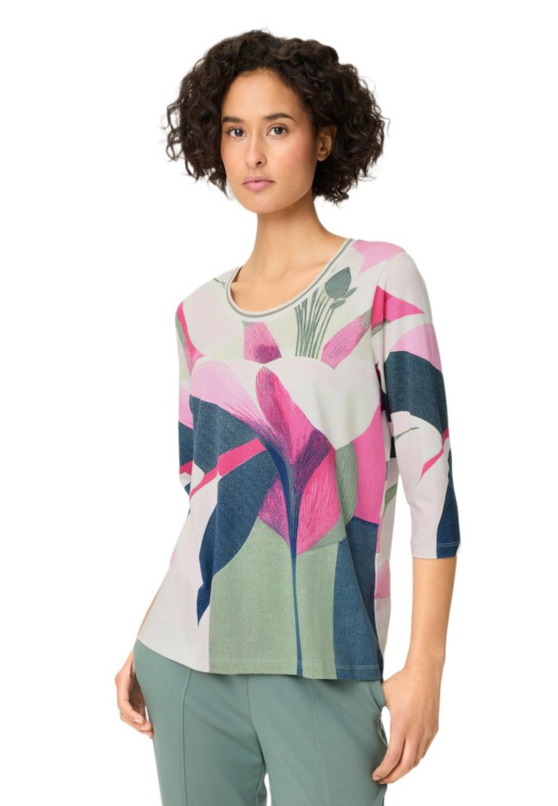 Women's Graphic Floral T-Shirt