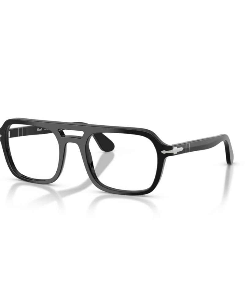 Unisex Square Plastic PO3394V Eyeglasses