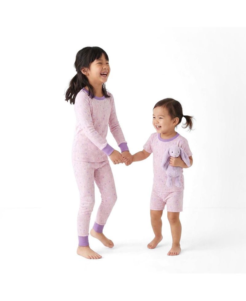 Toddler Fair Trade 100% Organic Cotton Tight Fit Shortie Pajamas, 2-Piece Set