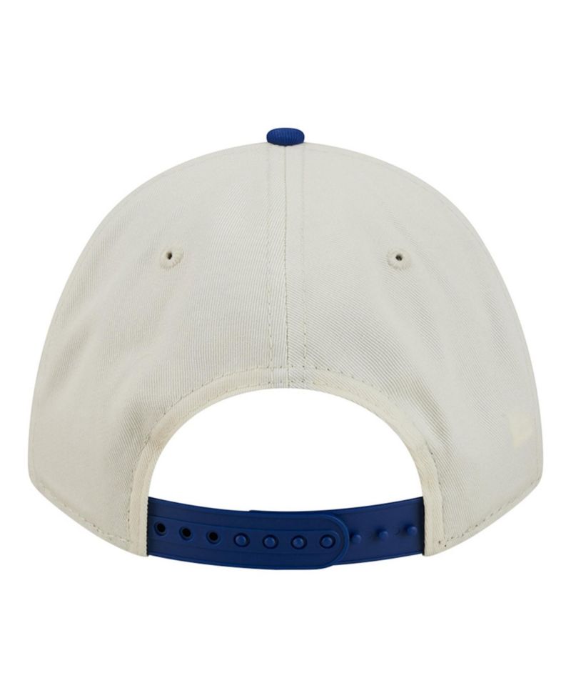 Women's Cream/Royal Chicago Cubs Primary 9FORTY M-Crown Adjustable Hat