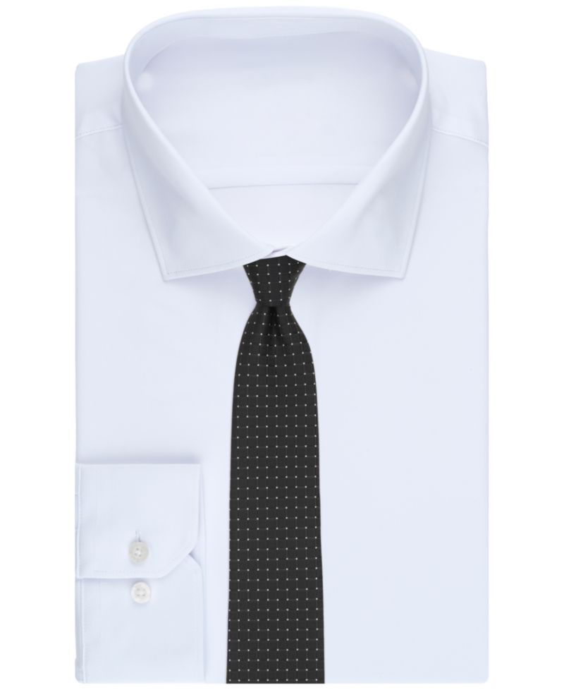 Men's Grid Pattern Tie