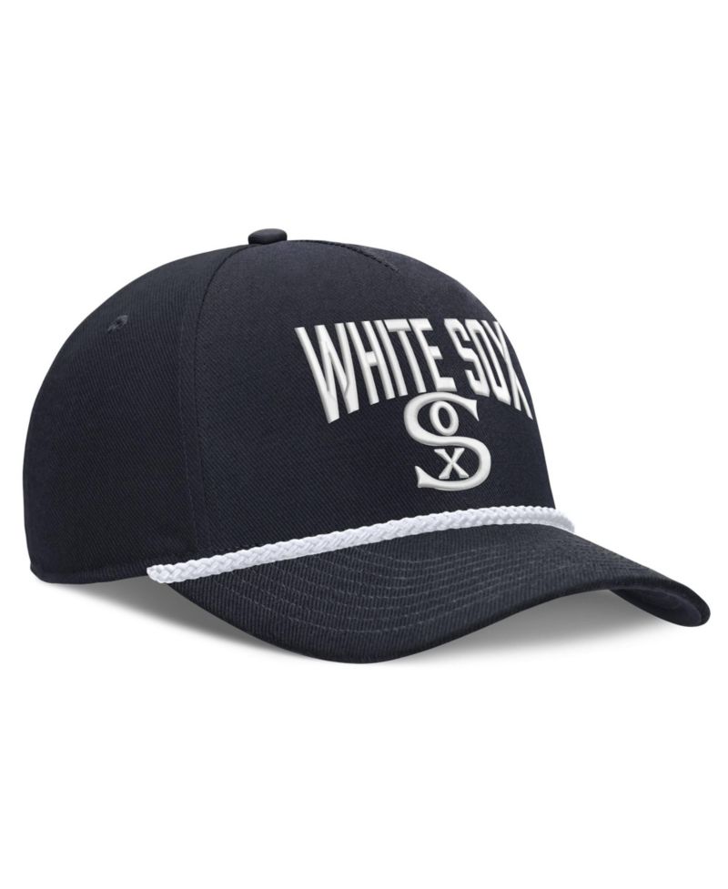Men's Navy Chicago White Sox Cooperstown Rise Adjustable Hat