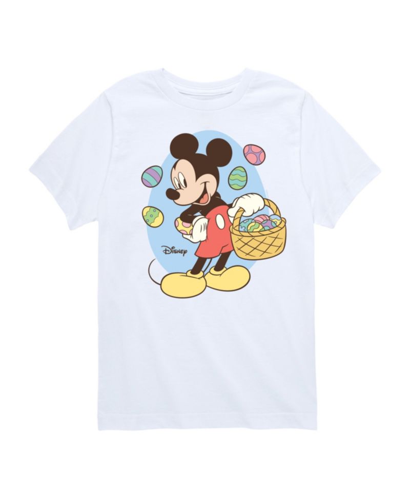 Big Boys Mickey Easter Basket Graphic T-Shirt