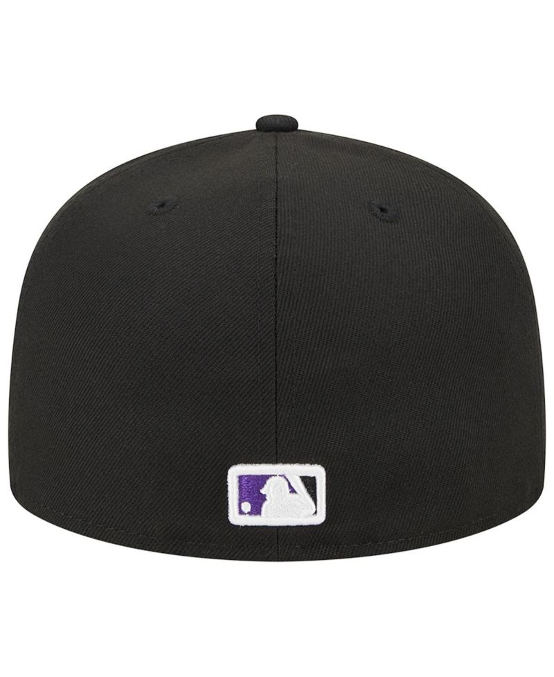 Men's Black Colorado Rockies 2021 MLB All-Star Game Team Color 59FIFTY Fitted Hat
