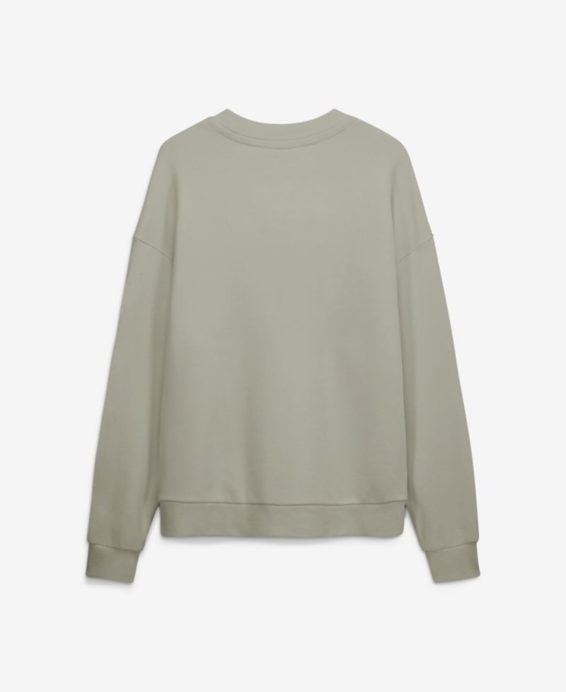 Men's Khaki England National Team Oversized Muted Centre Sweatshirt