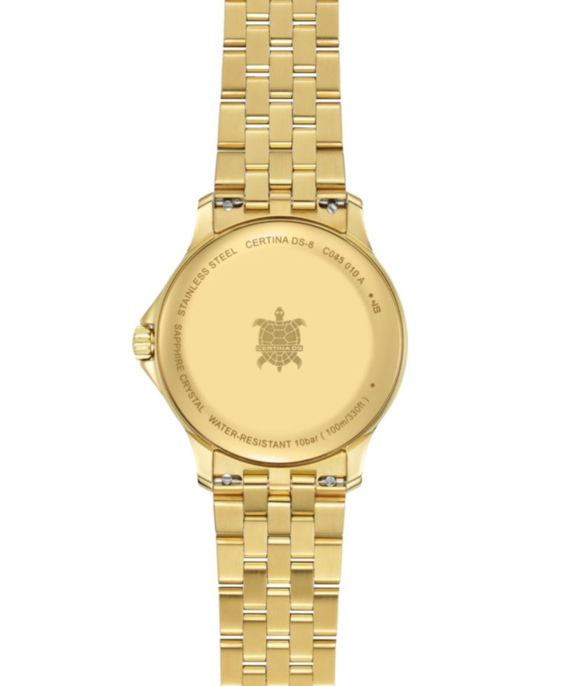 Women's Swiss DS-8 Gold-Tone Stainless Steel Bracelet Watch 31mm