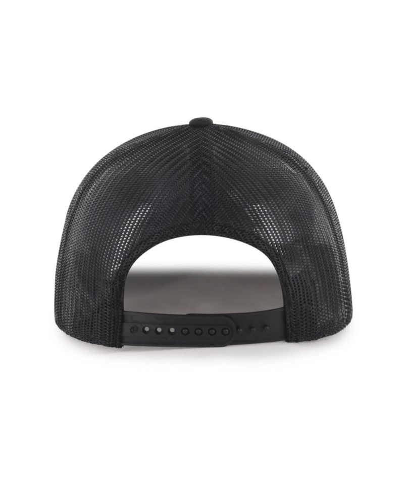 Men's '47 Black Iowa Hawkeyes Leland Trucker Adjustable Hat