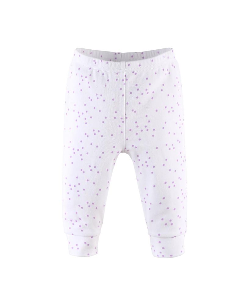 Baby Girls Pants Set, 5 Pack, Pastel