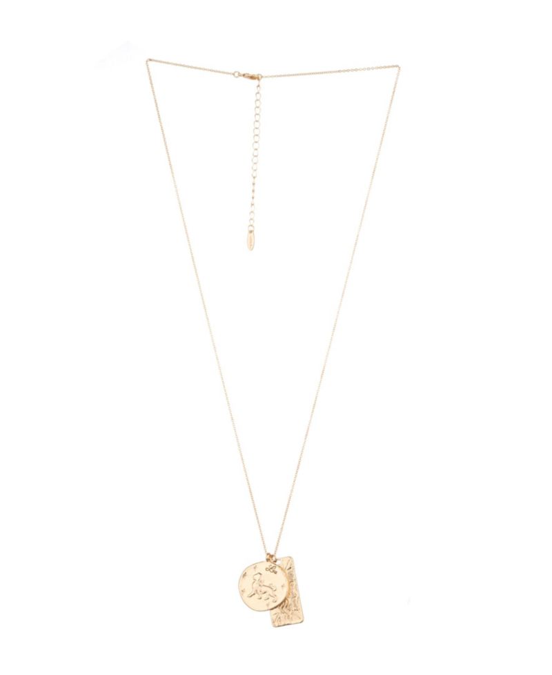 Women's Zodiac Double Charm Necklace