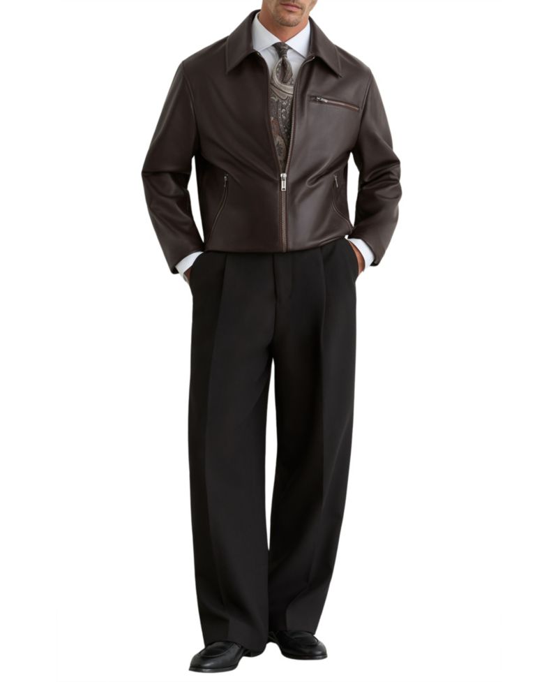 Men's Strader Moto Leather Jacket