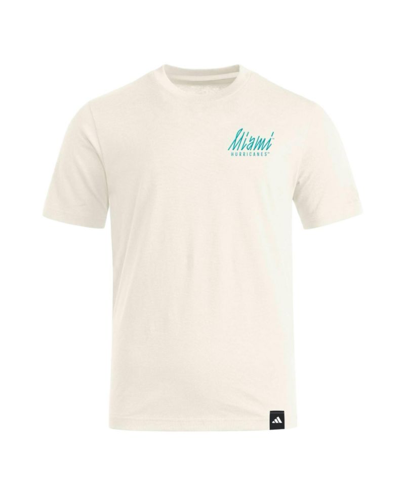 Men's Natural Miami Hurricanes Elevated Fan T-Shirt