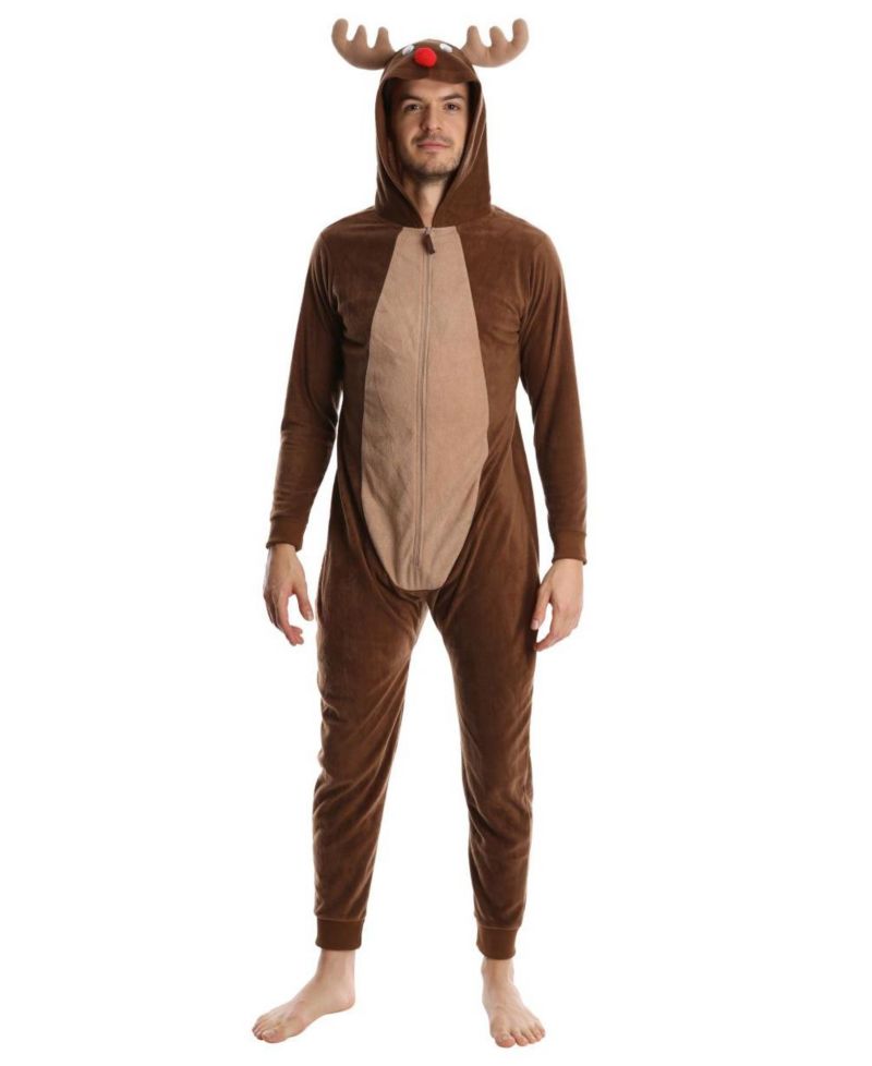 Sleep Hero Men's Novelty Fleece Onesie