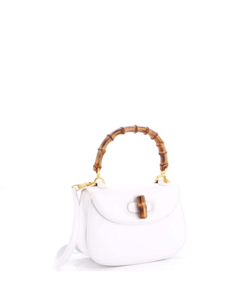 Small Bamboo 1947 Top Handle Bag Leather
