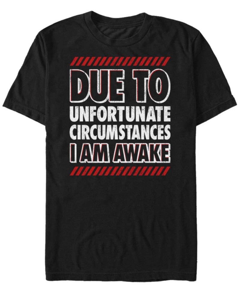 Men's I Am Awake Short-Sleeve Crew T-Shirt