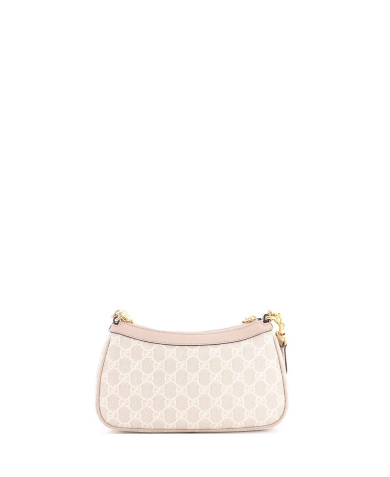 Small Ophidia Charm Shoulder Bag GG Coated Canvas