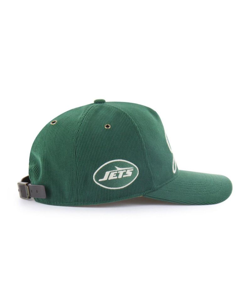Men's Green New York Jets Golden Age Corduroy Hitch Adjustable Hat