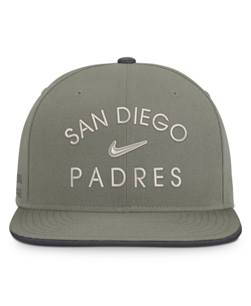 Men's Olive San Diego Padres Pro Dri-FIT snapback Hat