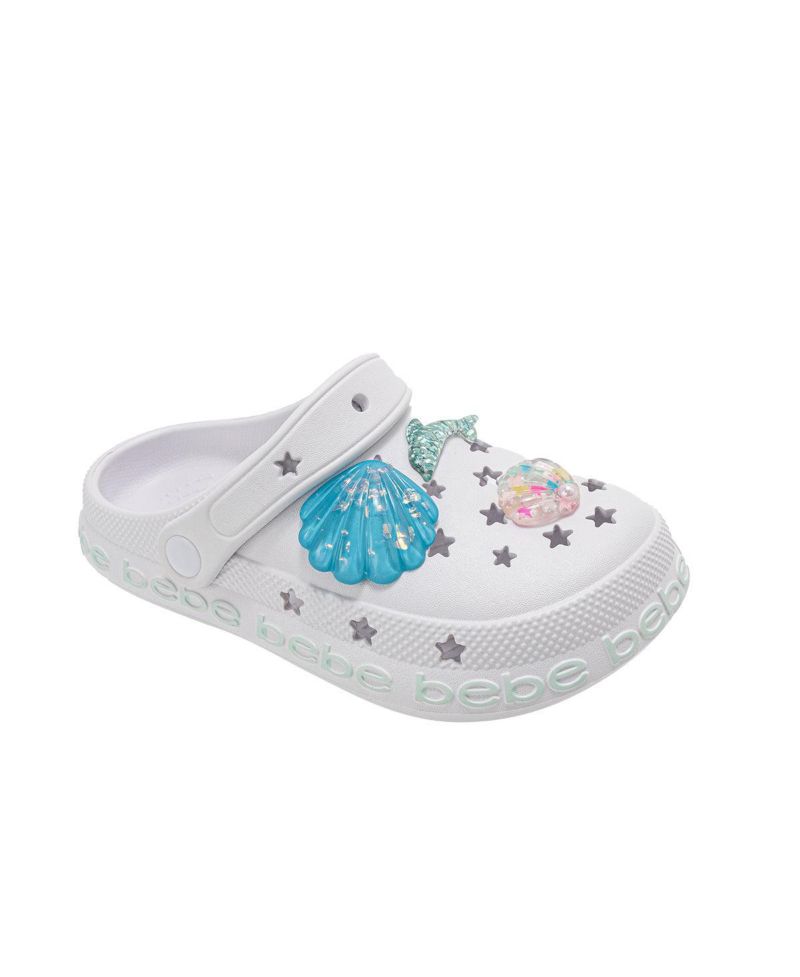 Big Girls Comfort EVA Clogs - Slip - On Comfy Shoes with Sea Life Charms