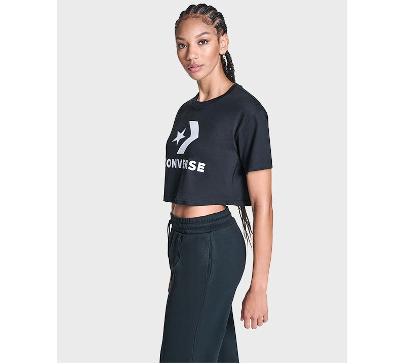 Women's Star Chevron Cropped T-Shirt