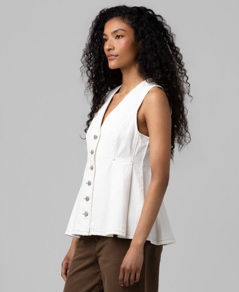 Women's V-Neck Sleeveless Top