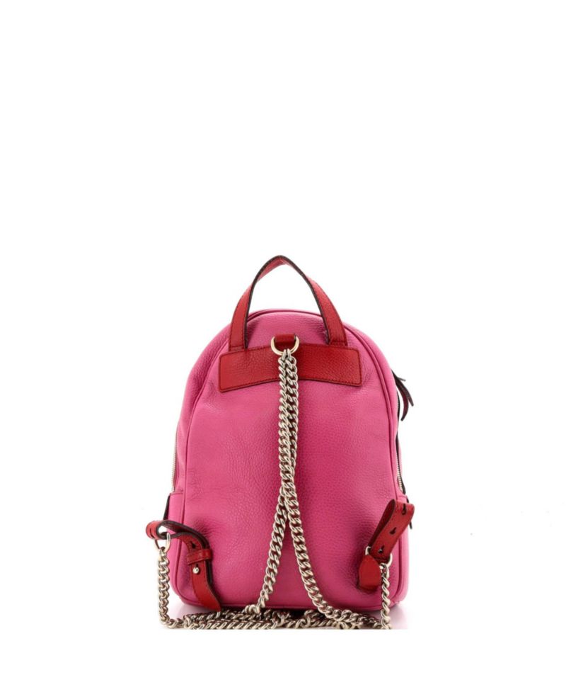 Soho Chain Backpack Leather