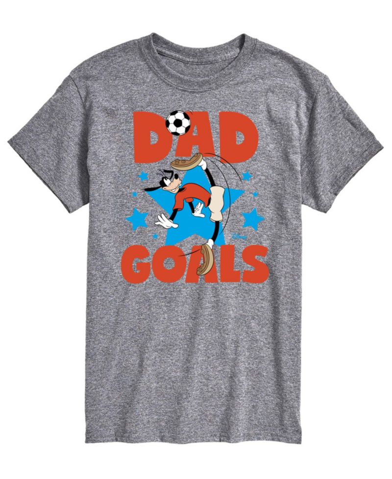 Men's Disney Goofy Dad Goals Short-Sleeve Graphic T-Shirt