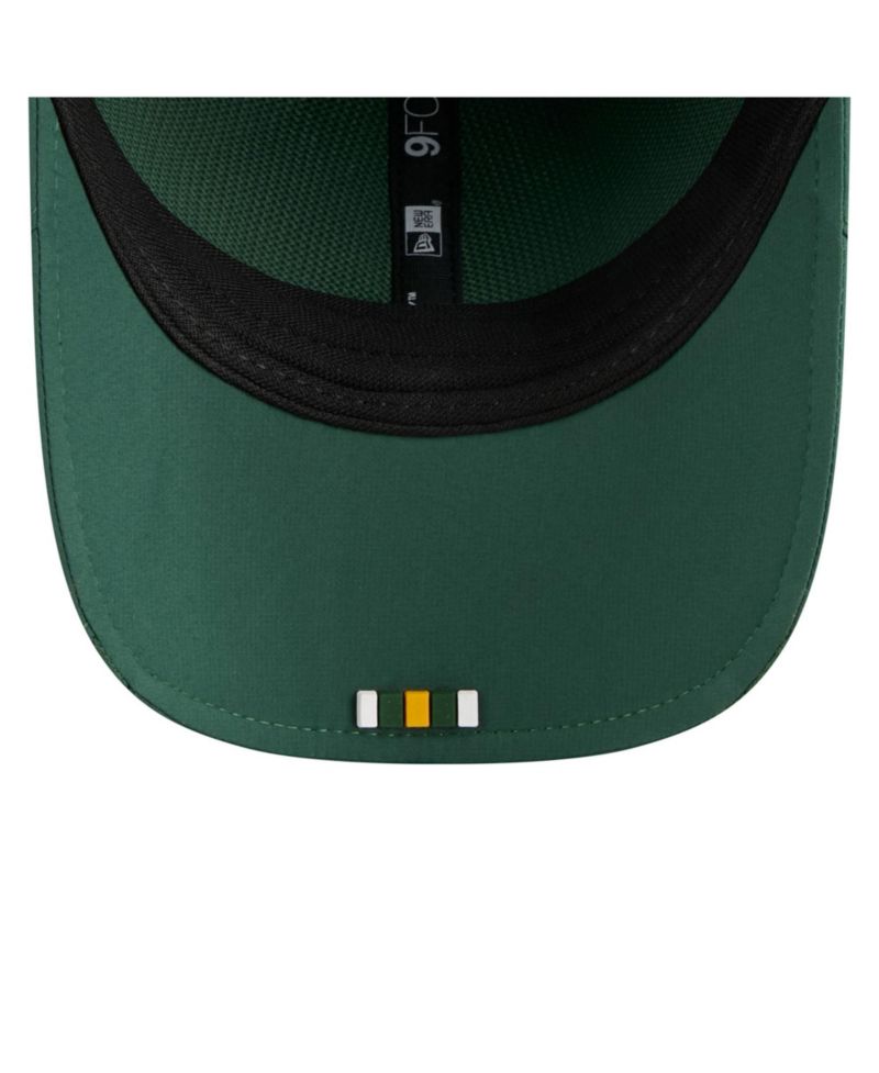 Men's Green Green Bay Packers 2025 Sideline M-Crown 9FORTY Adjustable Hat