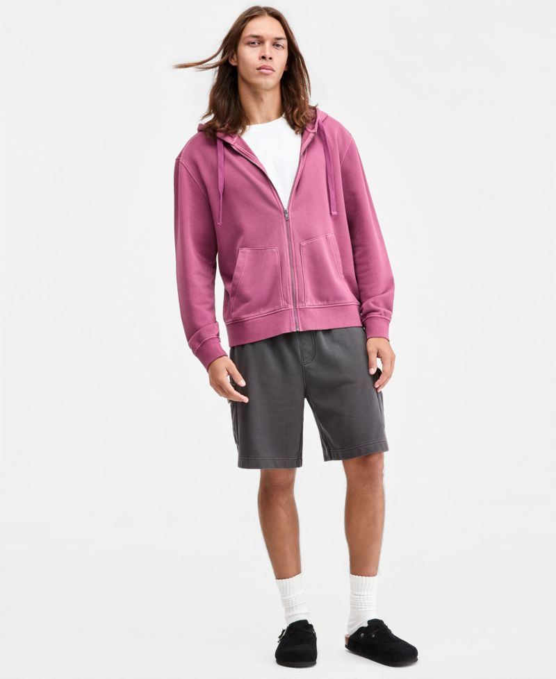 Men's Explore Graphic Zipper Hooded Sweatshirt