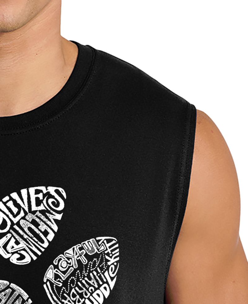 Men's Paw Print Graphic Tank Top