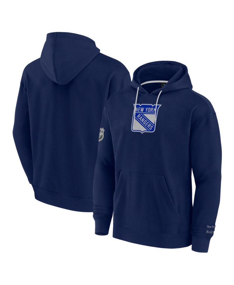 Men's Blue New York Rangers Elements Pace Pullover Hoodie