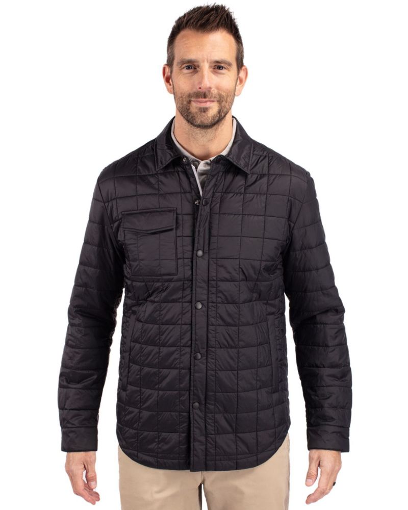 Big & Tall Rainier PrimaLoft Eco Insulated Quilted Shirt Jacket