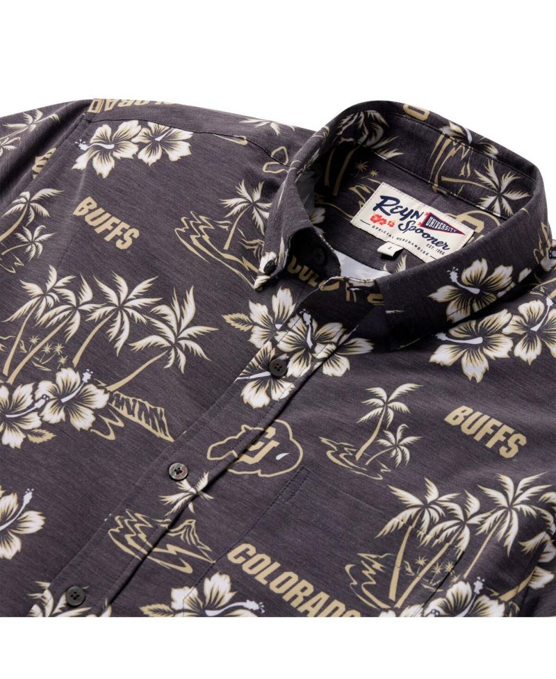 Men's Black Colorado Buffaloes Classic Button-Up Shirt
