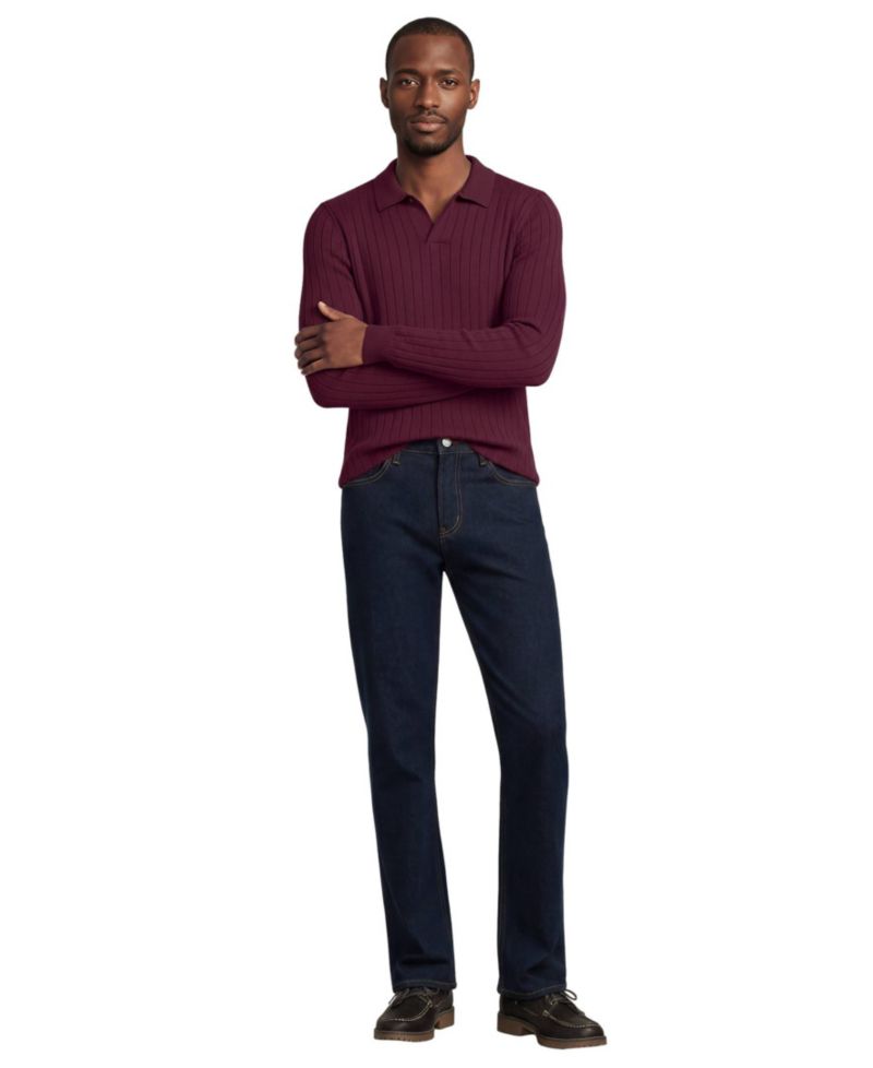 Men's Square Rigger Stretch Straight-Fit Jeans