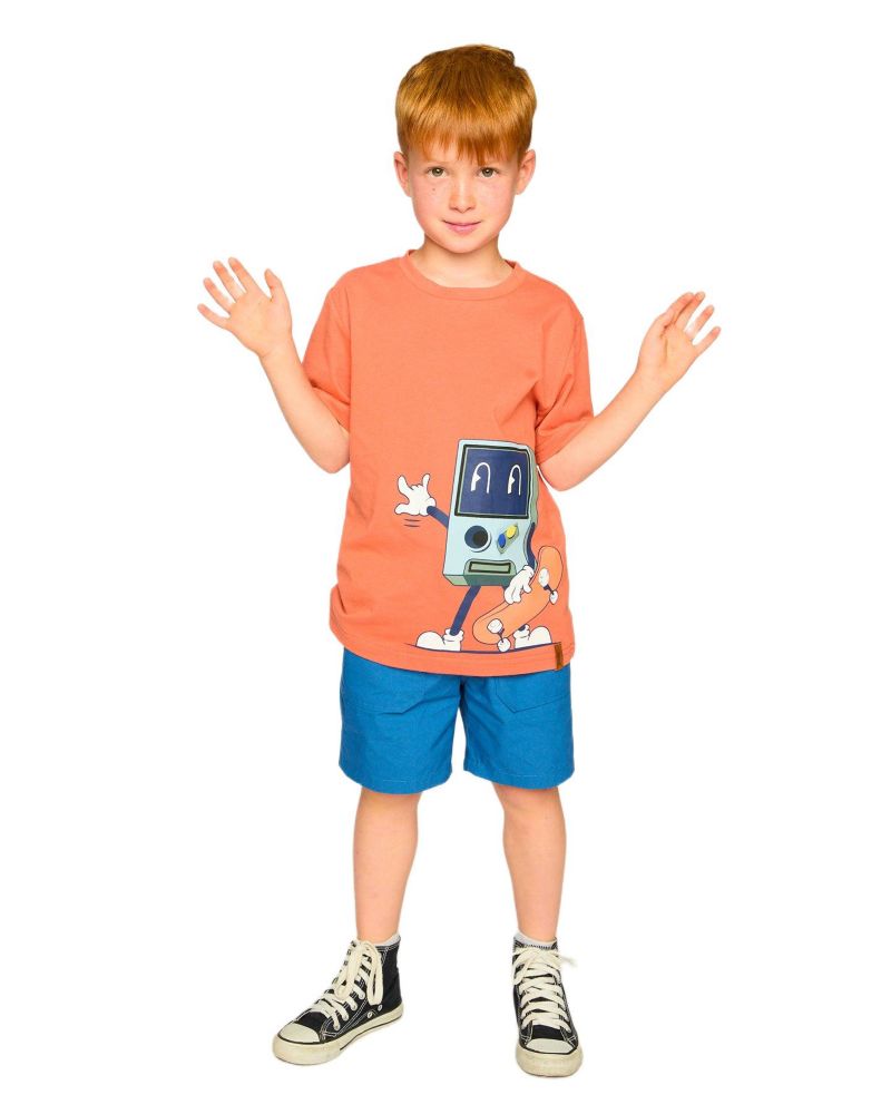 Toddler Boys Parachute Shorts with Patch Pockets