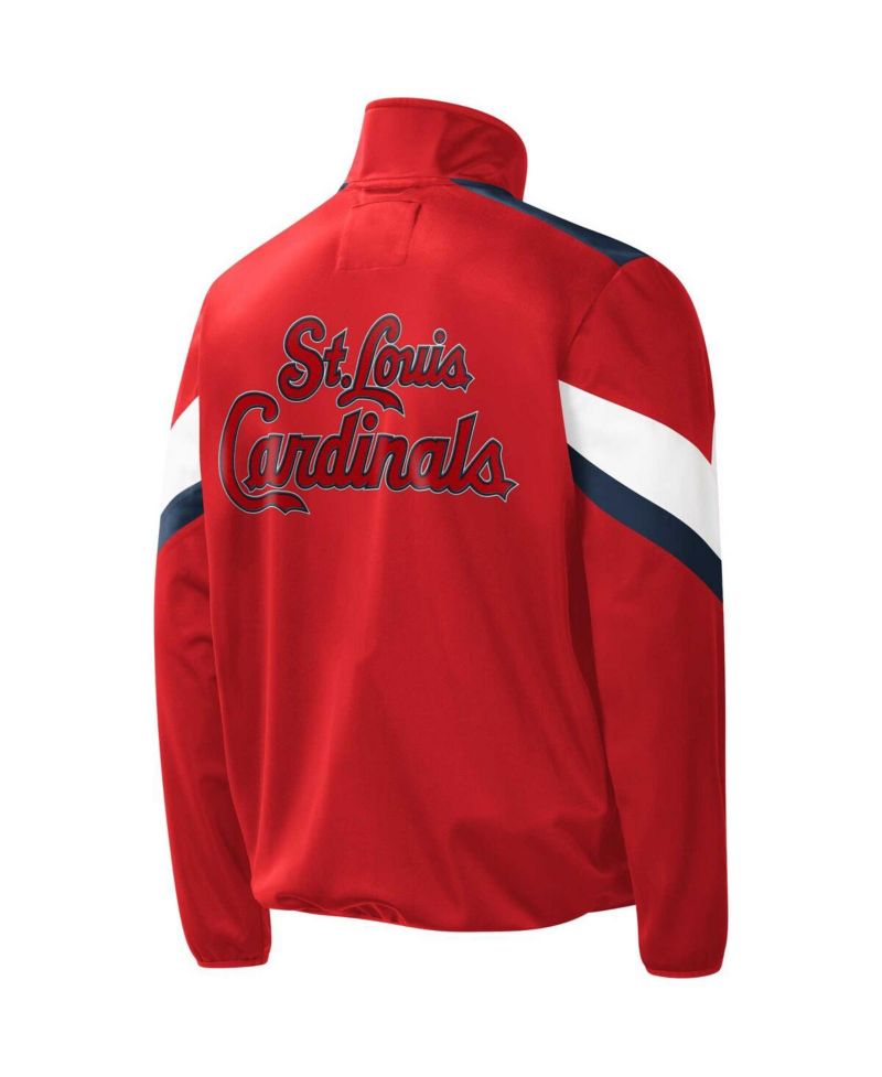 Men's Red St. Louis Cardinals Earned Run Full-Zip Jacket