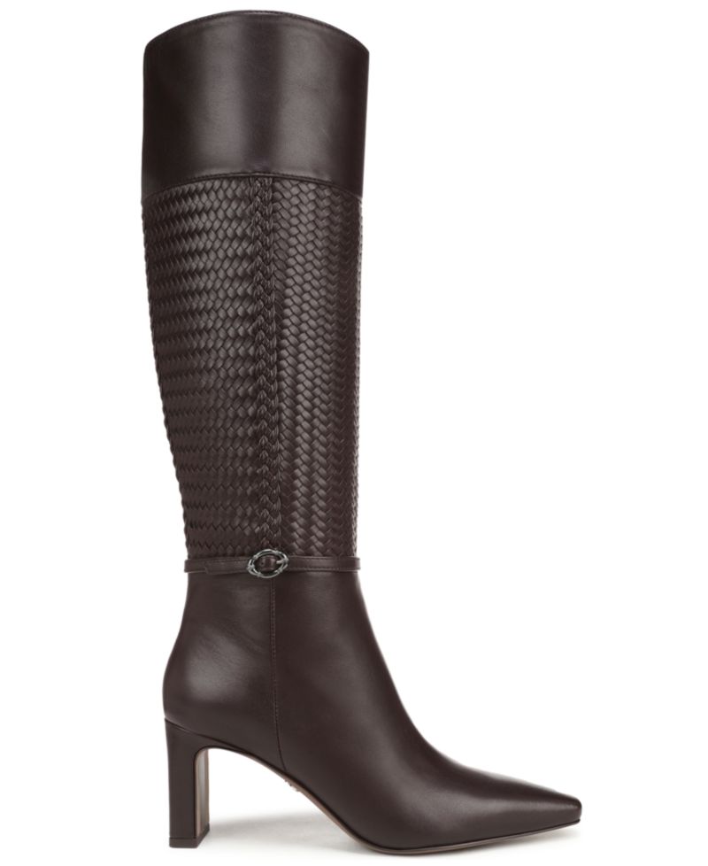 Women's Sylvia Snip Toe Knee High Dress Boots, Regular, Wide & Extra Wide Calf