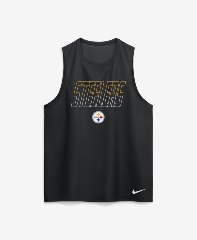 Men's Pittsburgh Steelers Kickoff Miler Sleeveless Dri-FIT Tank Top