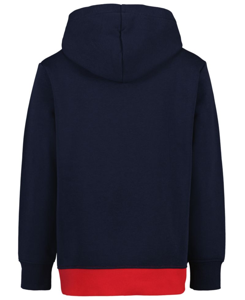 Boys' 8-20 Color-Blocked Logo Hoodie