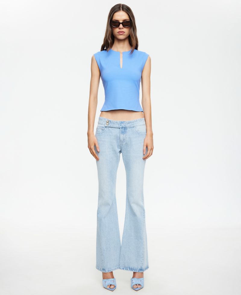 Women's Tribeca Sleeveless Cropped Top