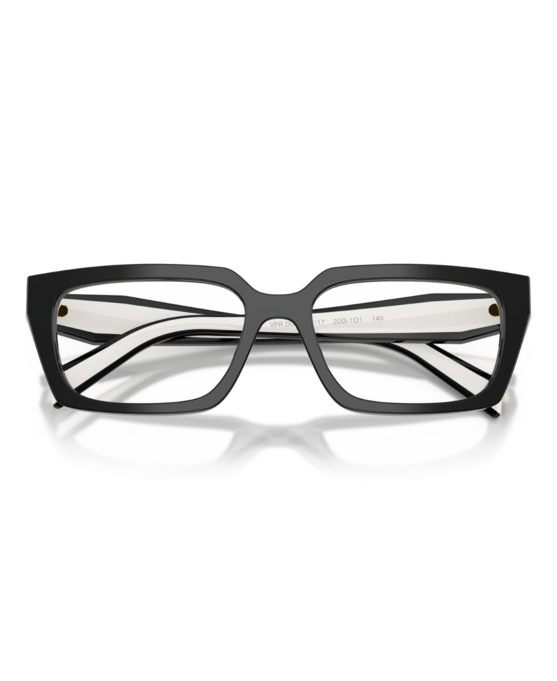 Woman Rectangle Plastic PR D05V Eyeglasses