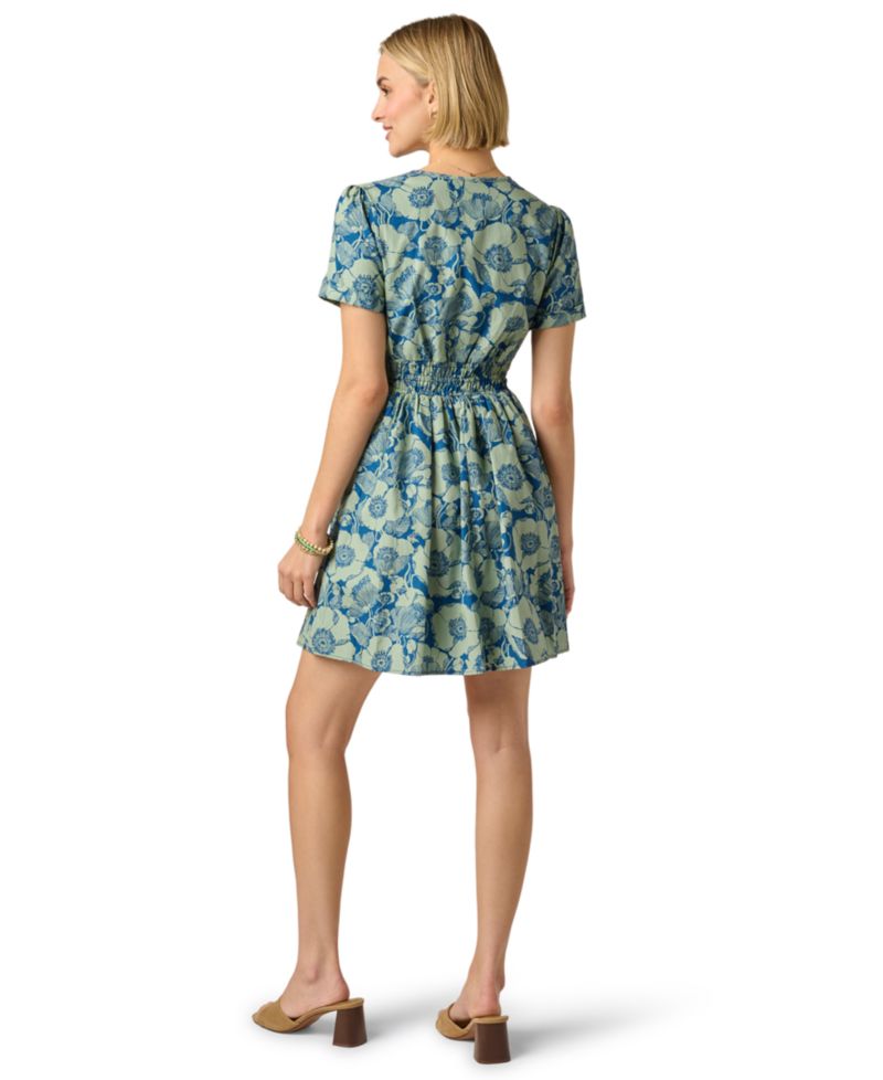 Women's Split V-Neck Dress